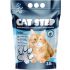 Наполнитель впитывающий силикагелевый CAT STEP Arctic Blue, 3,8 л