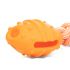 Игрушка для собак из термопластичной резины "Апельсин с  веревкой", d77/290мм