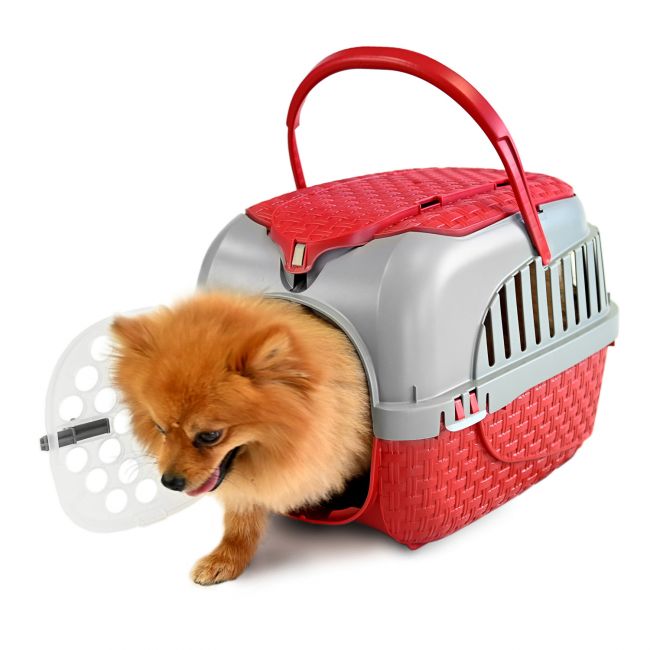 BAMA PET переноска KENNEL TOUR 52х33х34h см до 7 кг, красная BAMA PET переноска KENNEL TOUR 52х33х34h см до 7 кг, красная