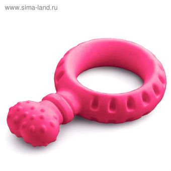 Игрушка для собак Triol AROMA "Прорезыватель", аромат клубники, розовая, 14 см Игрушка для собак Triol AROMA "Прорезыватель", аромат клубники, розовая, 14 см