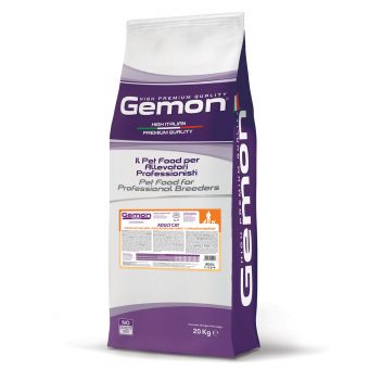 Сухой корм Gemon Cat PFB для взрослых кошек, с курицей и индейкой 20 кг Сухой корм Gemon Cat PFB для взрослых кошек, с курицей и индейкой 20 кг